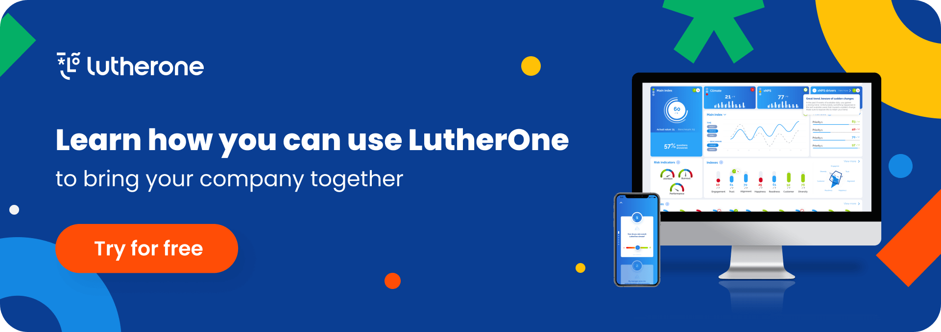 Try LutherOne for free